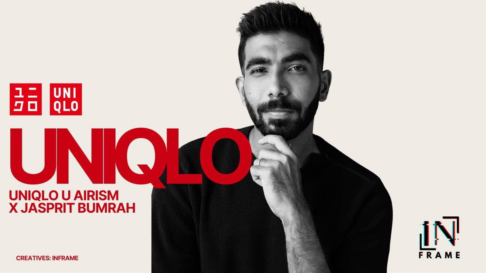 UNIQLO U AIRism × Jasprit Bumrah — cover